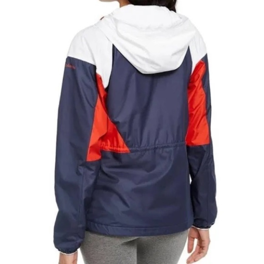 NEW: Columbia - OMNI- SHADE Sun Protection Side Hill Colorblocked Hooded Jacket